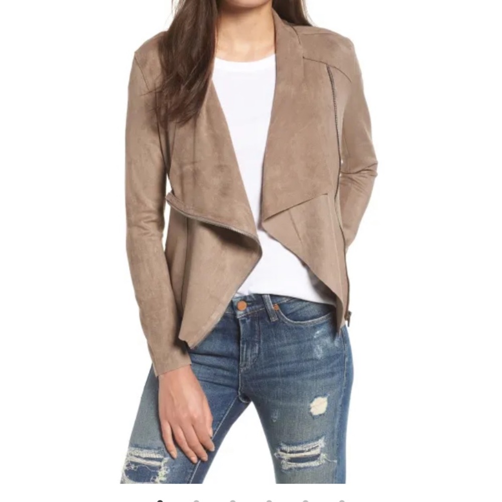 BLANK NYC Faux Suede Jacket